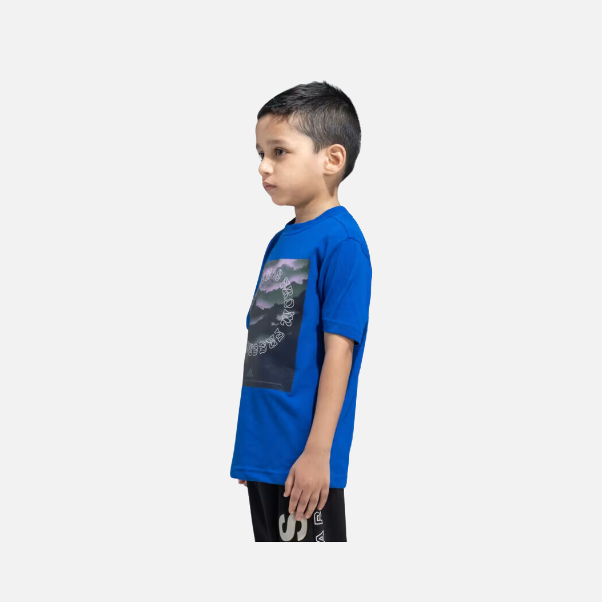 Adidas Kids Boy T-shirt (7-16 Years) -Royal Blue