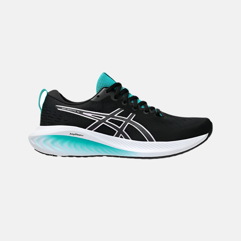 Asics Gel-Excite 10 Women's Running Shoes -Black/Light Ube