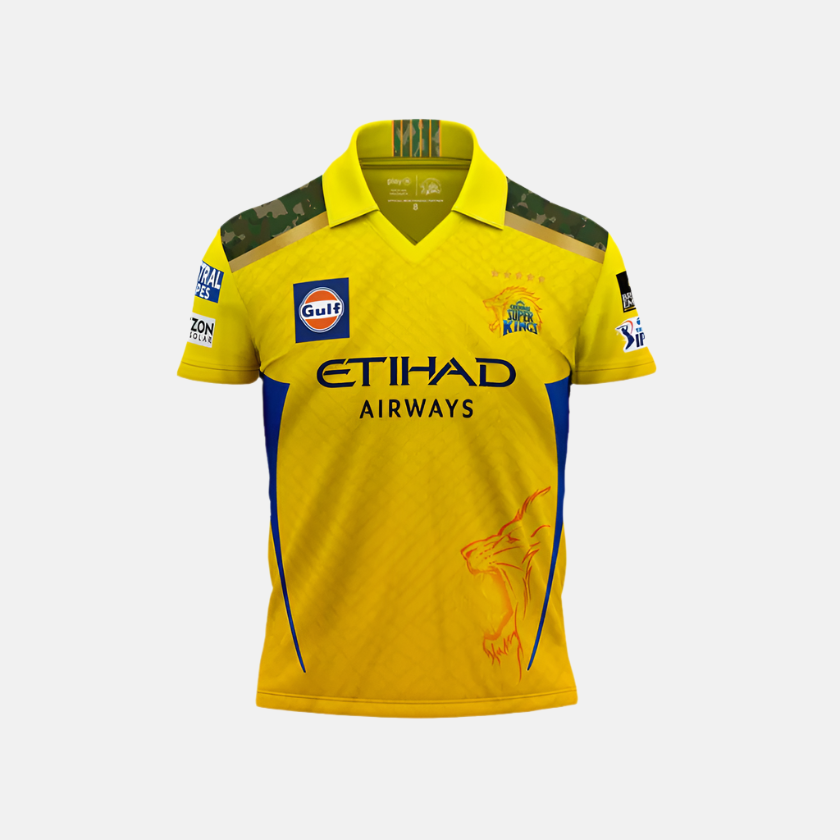 Csk Jersey Chennai Super Kings T Shirt Flipkart Csk Ipl Jersey Buy