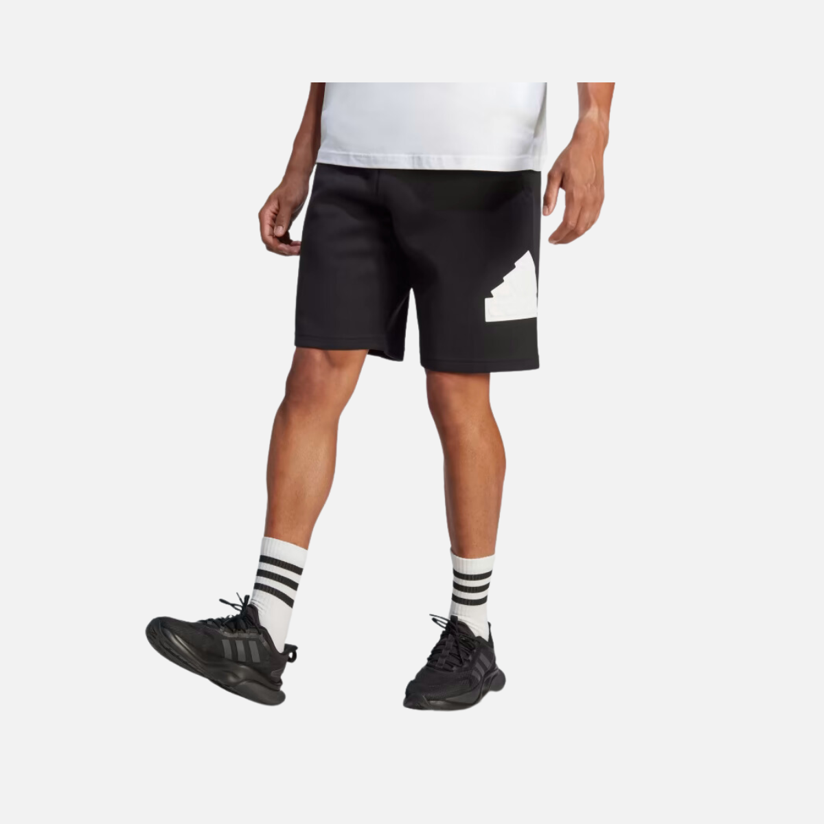 Adidas Future Icons Badge Of Sports Men's Shorts -Black White