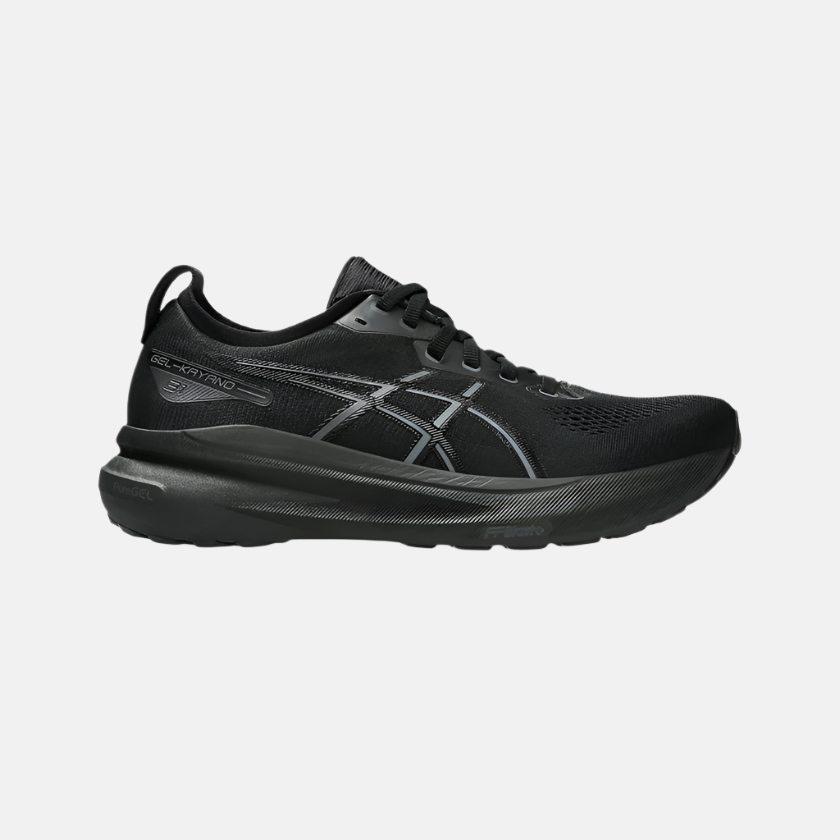 Asics GEL-KAYANO 31 Men's Running Shoes -Black/Black – Gambol