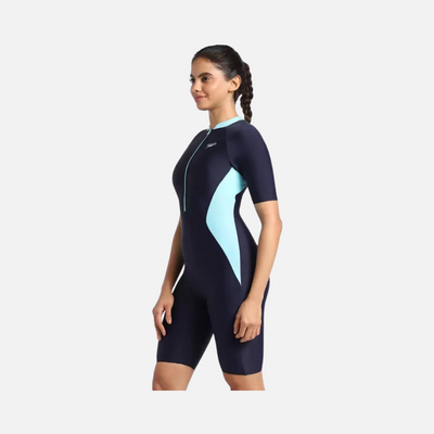 Speedo Essential Panel Women's Kneesuit -True Navy/Marine Blue