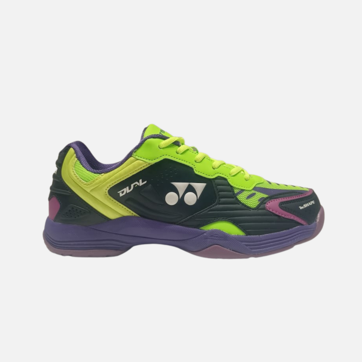 Yonex Mens Dual Badminton Shoes -Maritime blue/Neon Line/Electric
