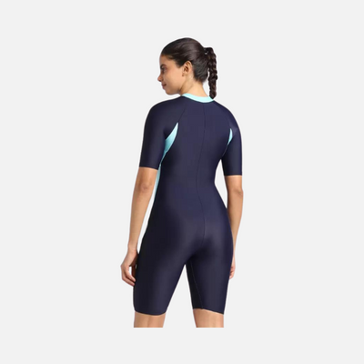 Speedo Essential Panel Women's Kneesuit -True Navy/Marine Blue