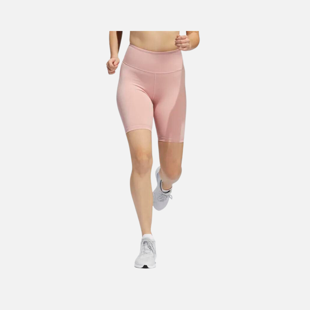Adidas Optime Training Bike Short Leggings -Wonder Mauve Mel