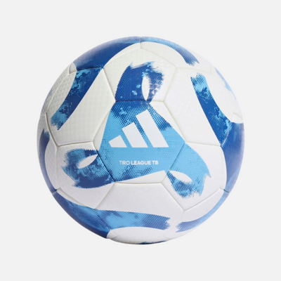 Adidas Tiro League Thermally Bonded FootBall -White/Royal Blue/Light Blue