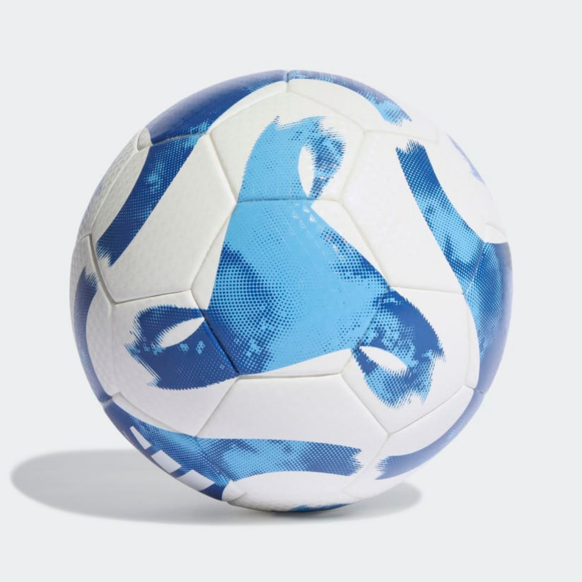 Adidas Tiro League Thermally Bonded FootBall -White/Royal Blue/Light Blue