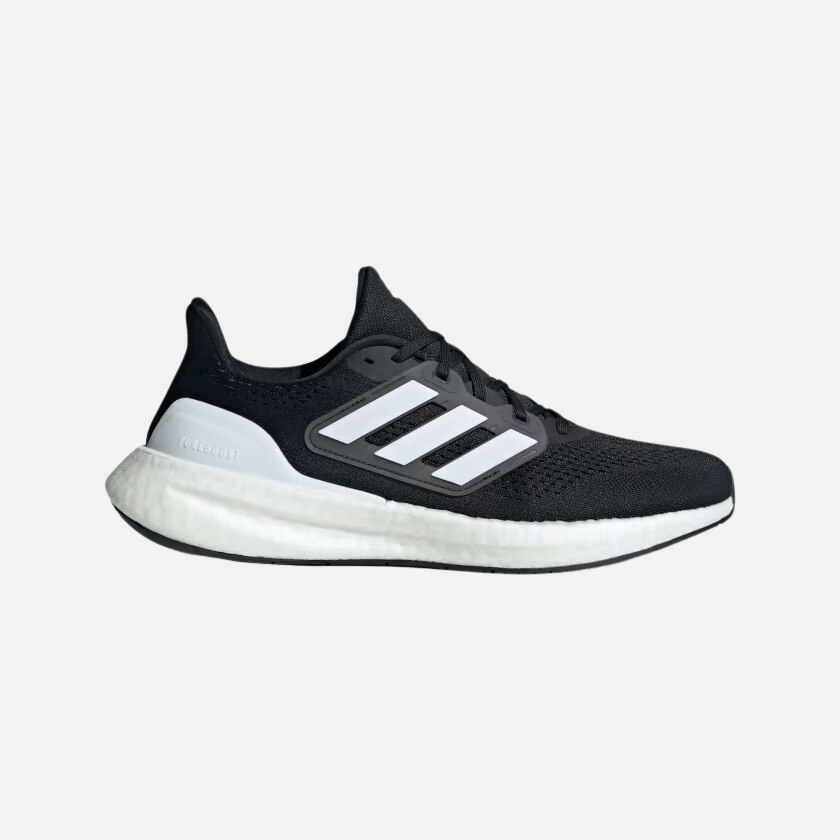 Adidas Pureboost 23 Men s Running Shoes Core Black Cloud White Carbon Gambol