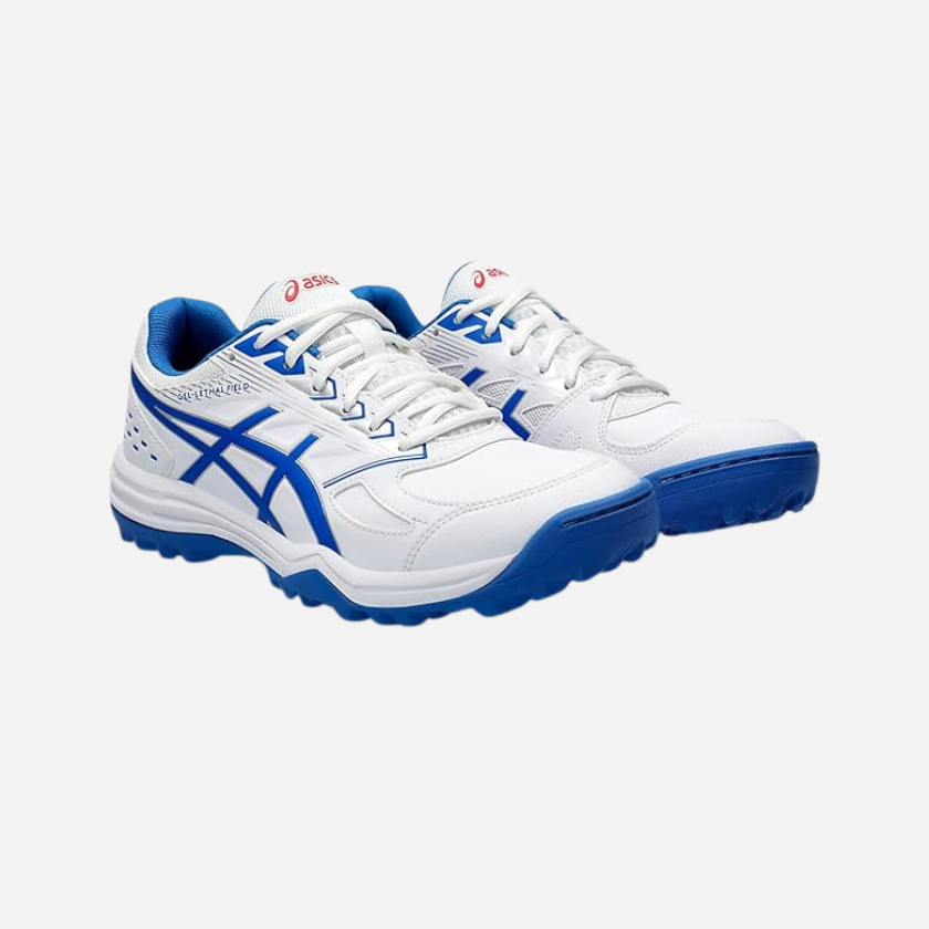 Asics Gel-Lethal Field Men's Cricket Shoes -White/Tuna Blue