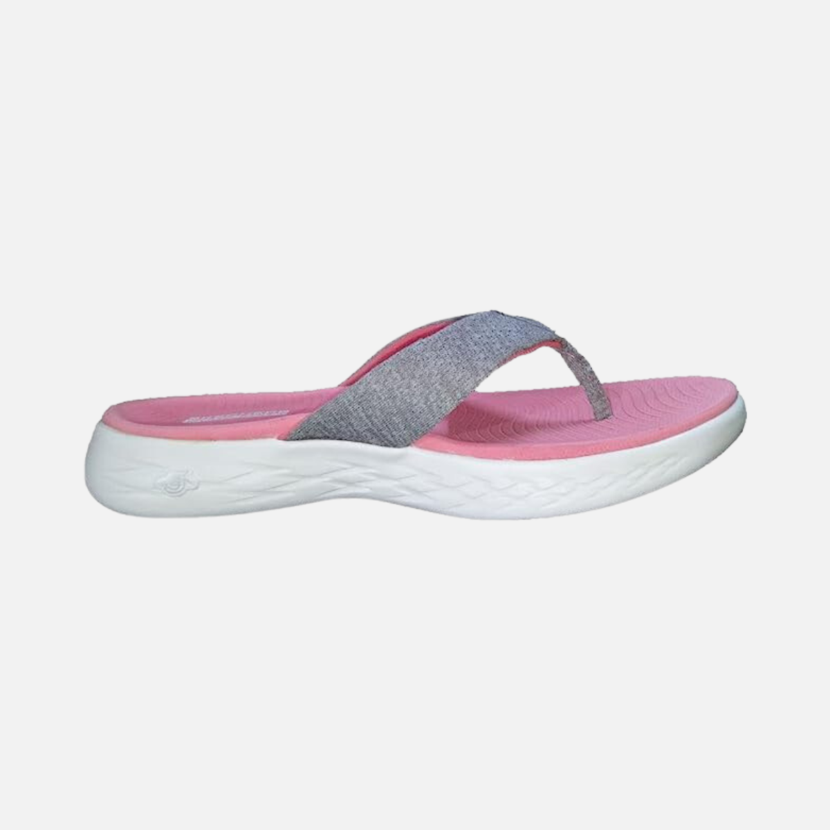 Skechers On The Go 600 Preferred Women Slippers GREY LIGHT PINK
