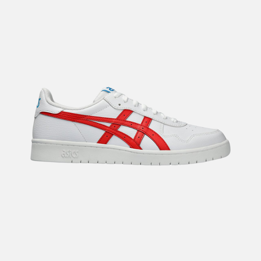 Asics JAPAN S Unisex Lifestyle Shoes -White/True Red – Gambol