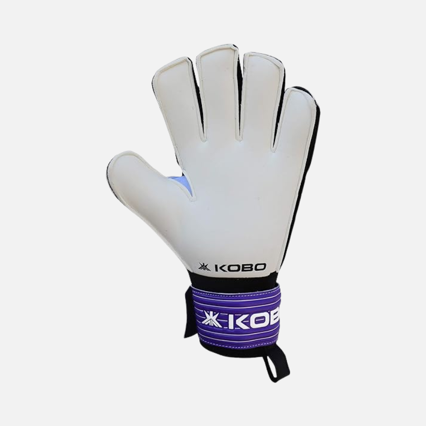 Kobo GKG-03 Football Goal Keeper Gloves Adult -Purple/Green
