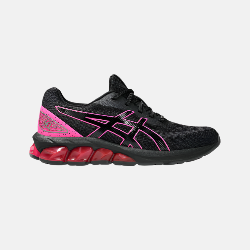Asics GEL QUANTUM 180 VII Womens Running Shoes Black Pink Glo Gambol