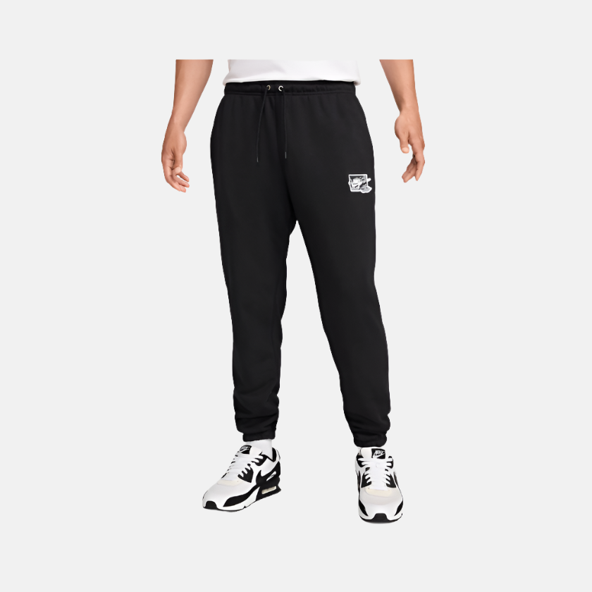 Nike Club French Terry Cuff Men's Pant -Black/White – Gambol