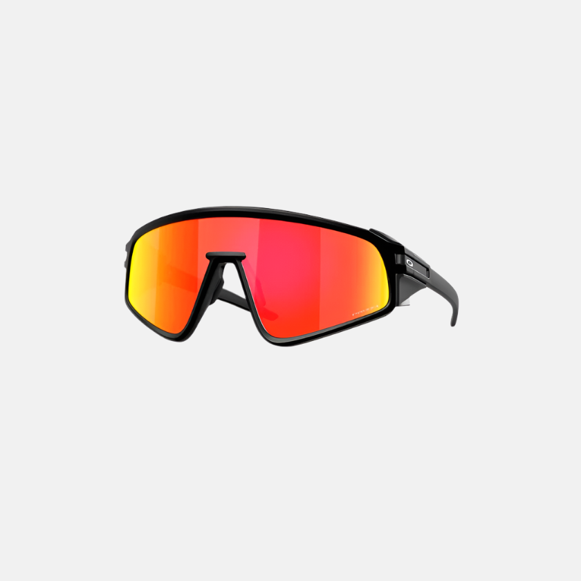 Oakley Latch Panel Matte Black Prizm Ruby Sunglasses – Gambol