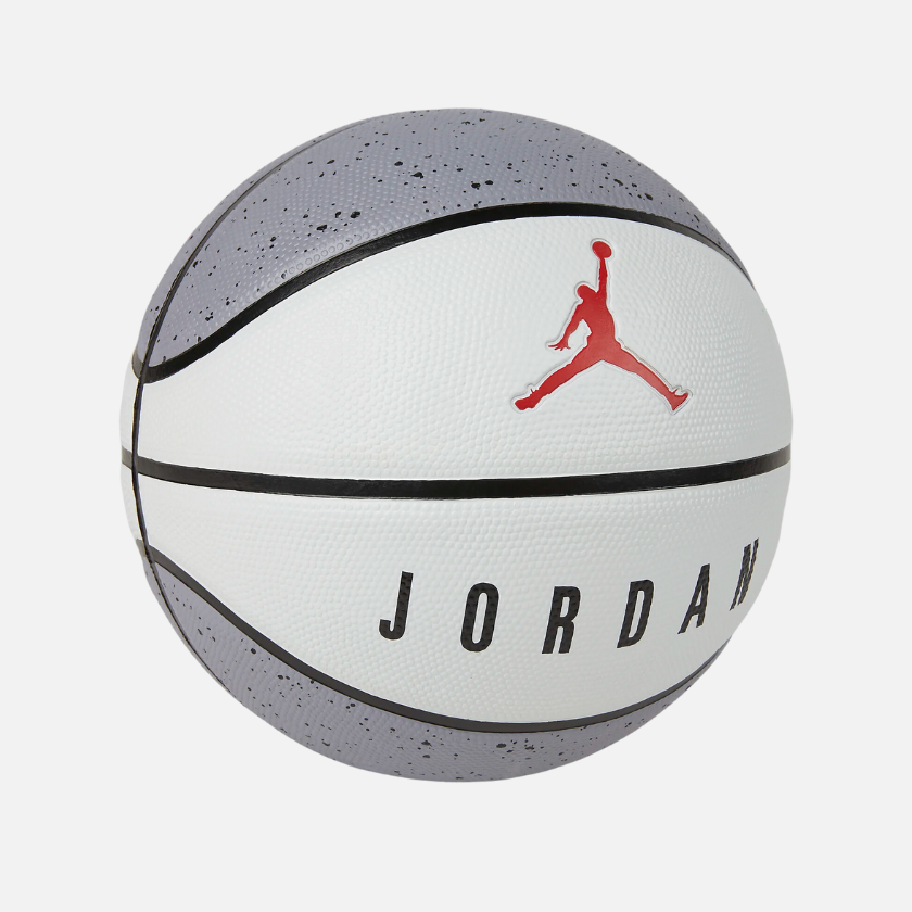 Jordan Playground 2.0 8P Size 7 Basketball -Wolf Grey/Black/White/Varsity Red/Cement Grey/White