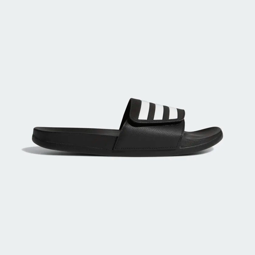 Adidas Adilette Comfort Adjustable Bandage Slides Cloud White