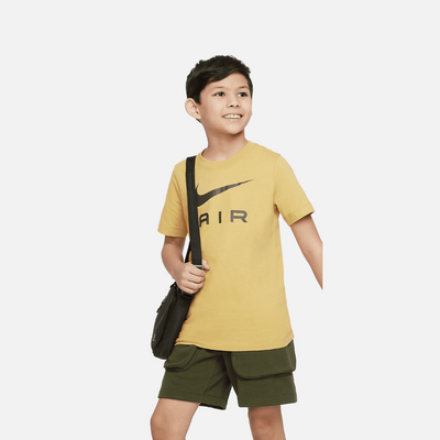 Nike Sportwear Older Kids(Boys) T-shirt -Wheat Gold