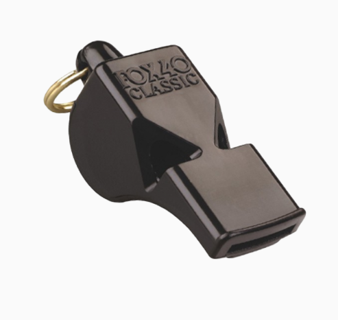 Fox40 Whistle Classic Official -Black