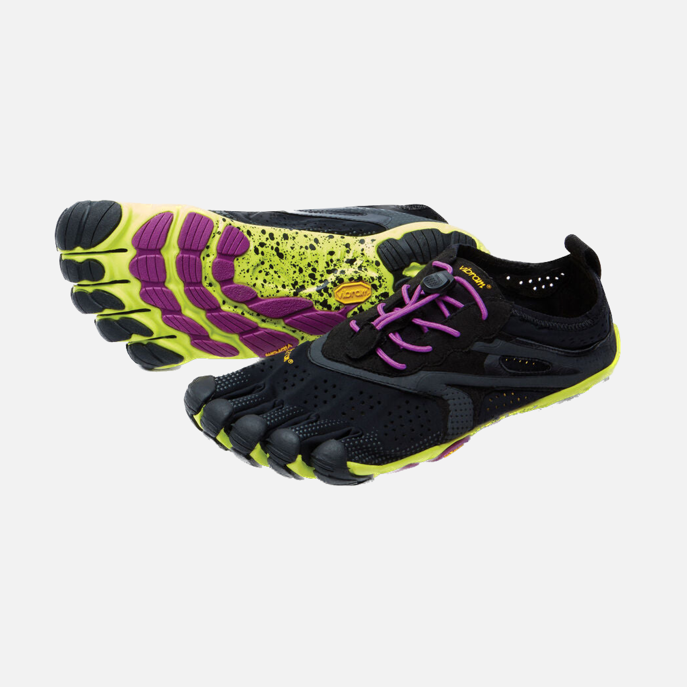 Vibram V-Run Women's Barefoot Running Footwear Black