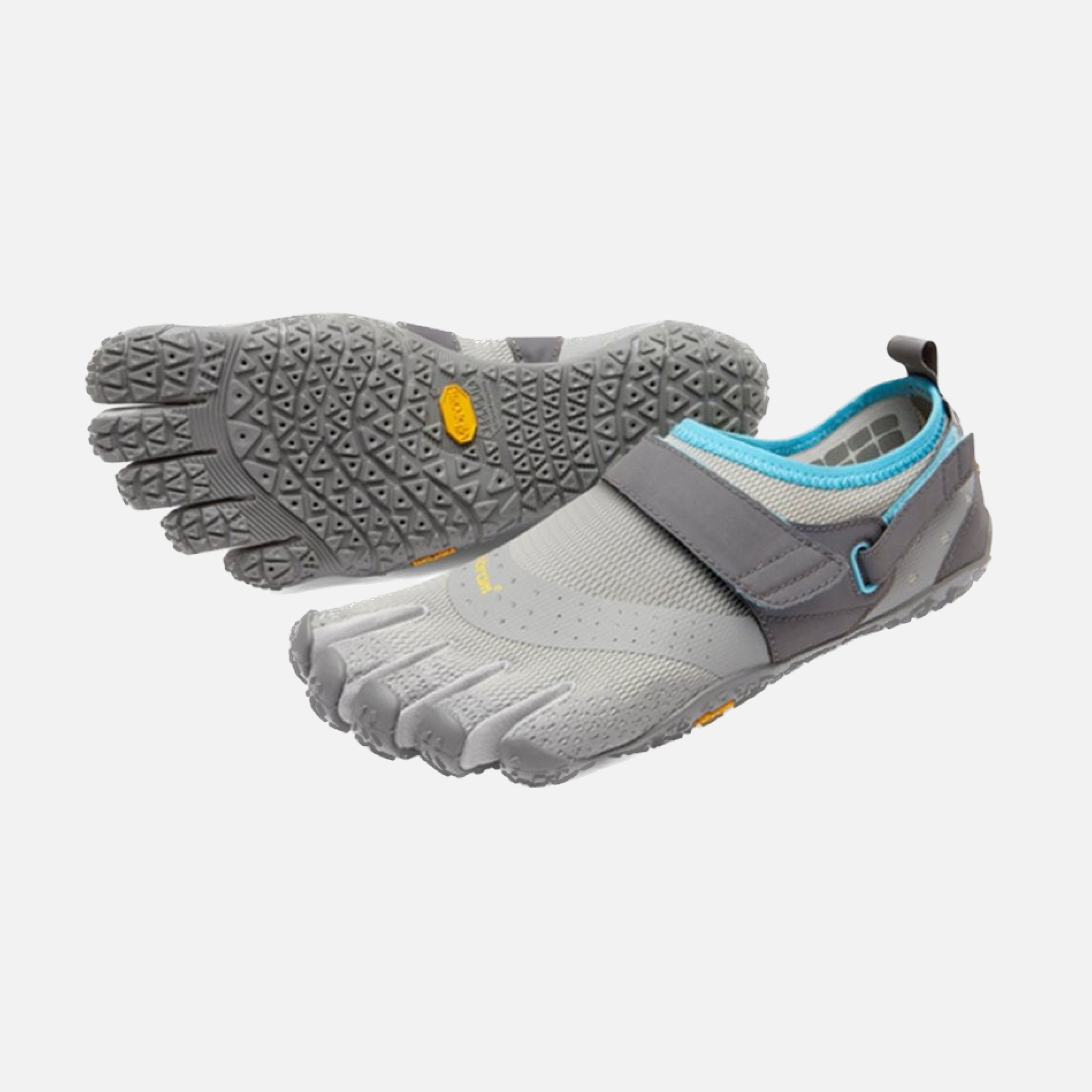 シューズ Vibram FiveFingers Harbour Grey 24.5 Vibram V-Aqua Women's Barefoot Shoe - Gray – Gambol