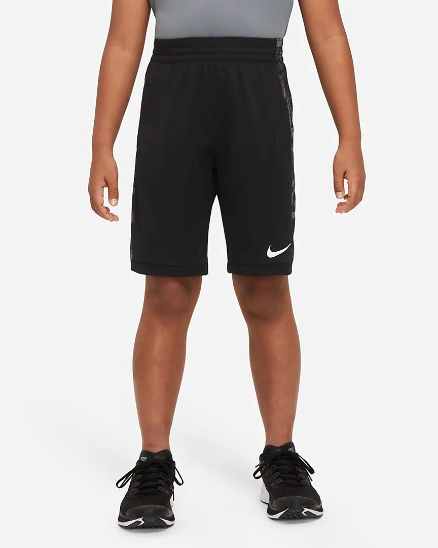 Nike Dri Fit Trophy Older Printed Training Shorts -Black