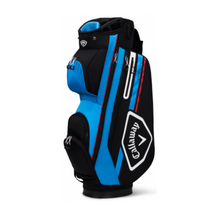 Callaway Golf Chev 14+ Golf Cart Bag - black/cyan