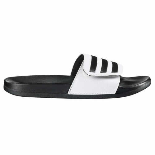 Adidas Adilette Comfort Adjustable Unisex Slide Sandal White