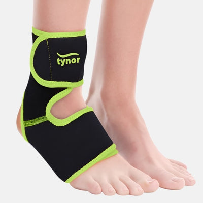 Tynor High Performance Ankle Support Neo -Green/Orange