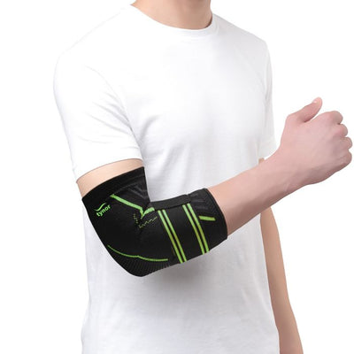 Tynor High Performance Elbow Support Air Pro -Black-Green