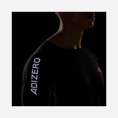 Adidas Adizero Men's Running Long Sleeve T-shirt -Black