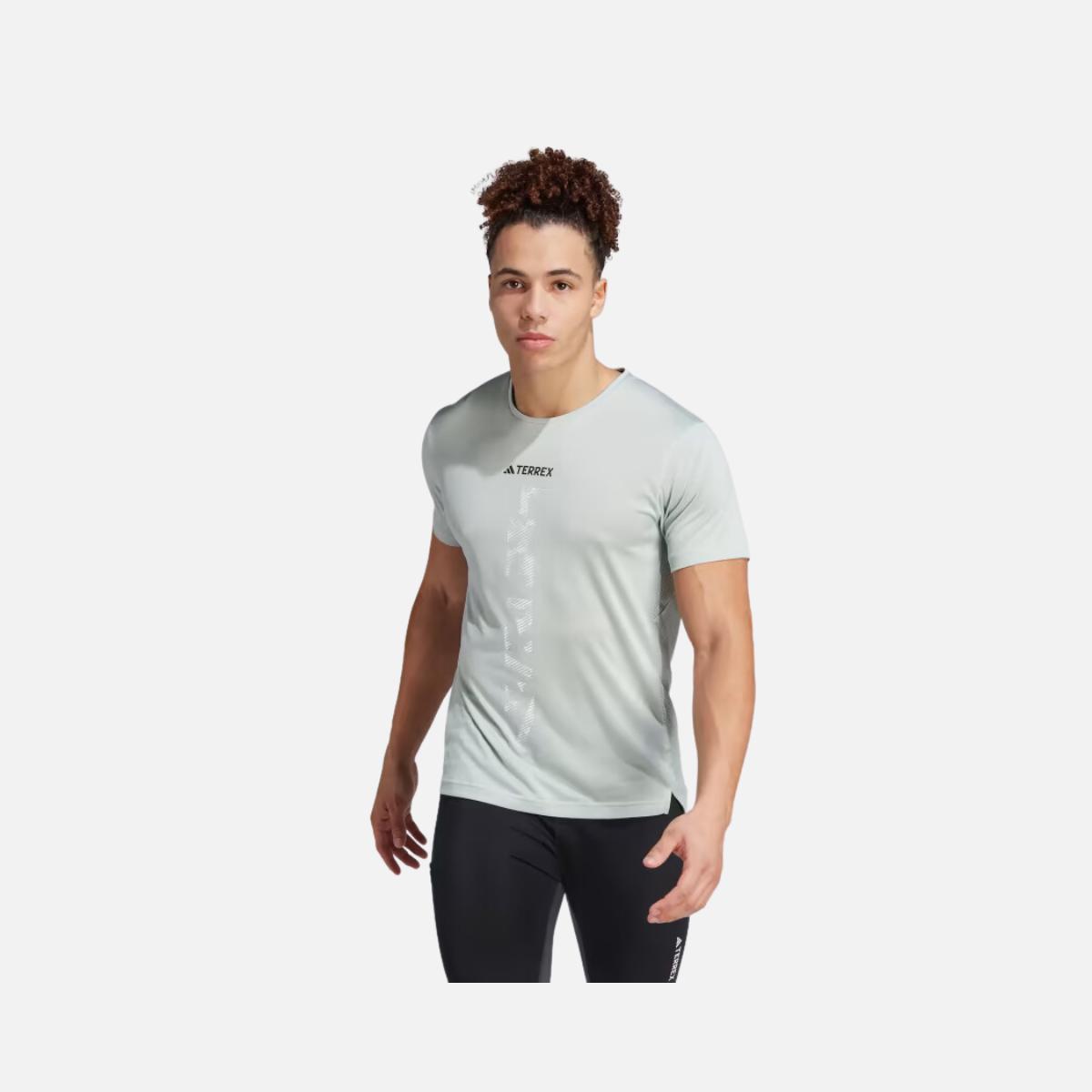 Adidas Terrex Agravic Trail Men's Running T-shirt -Wonder Silver