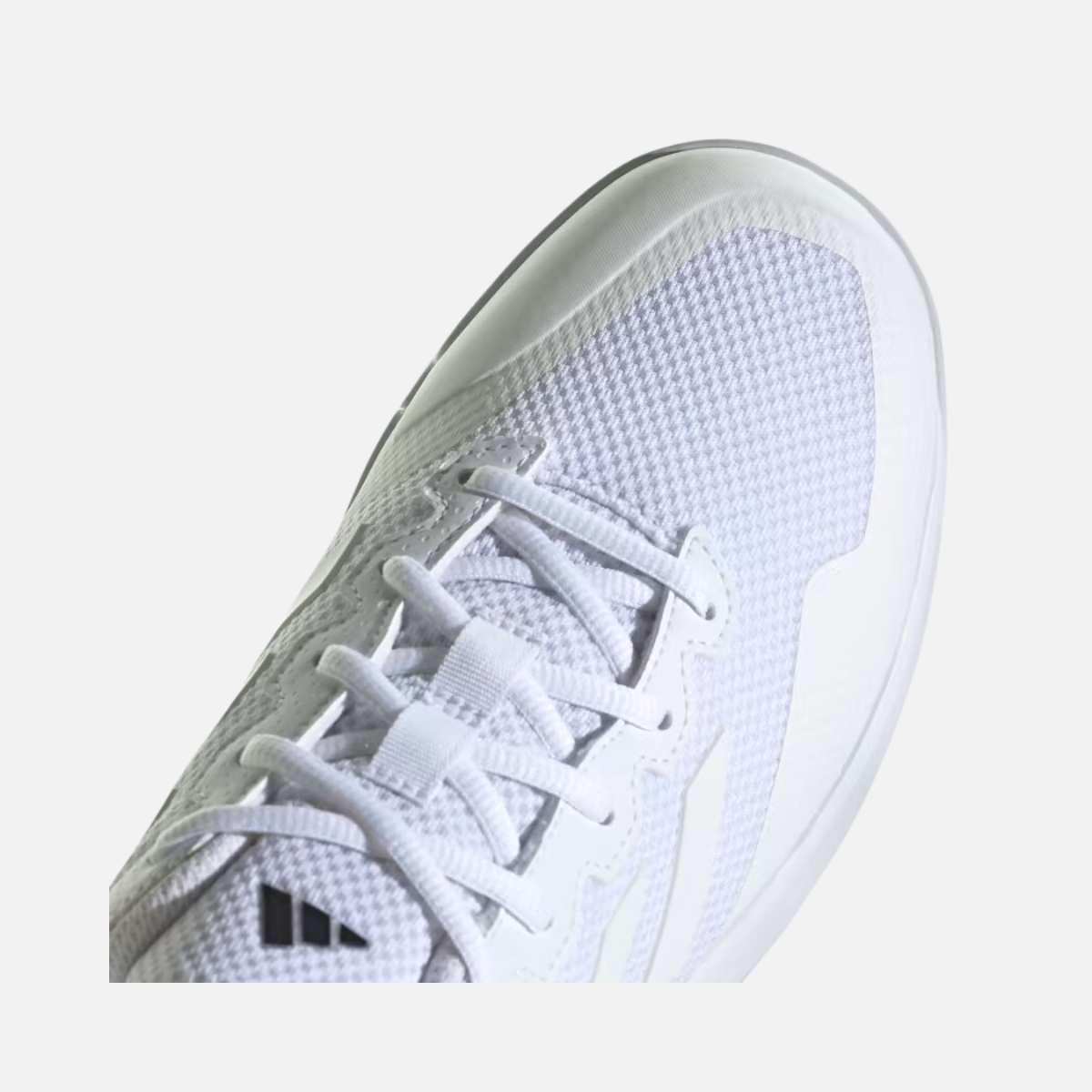 Adidas GAMECOURT 2.0 Tennis Shoes -Cloud White/Cloud White/Matte Silver
