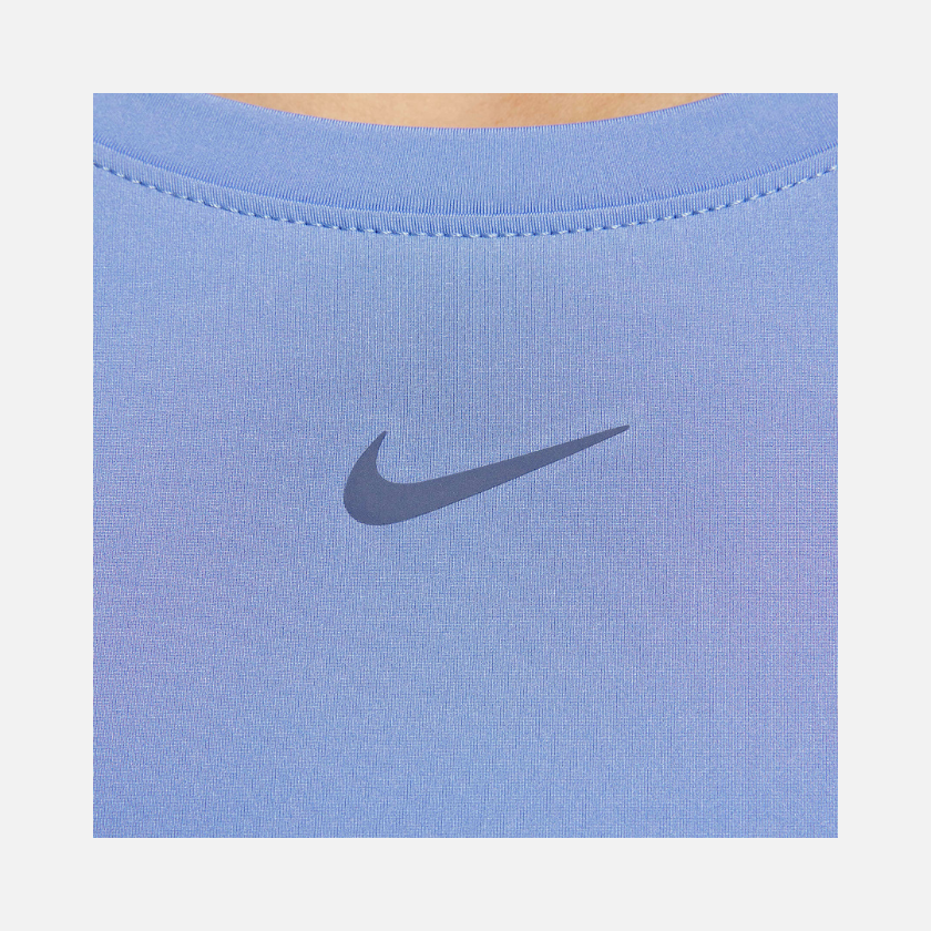 Nike One Classic Dri-FIT Women's Long-Sleeve Top -Royal Pulse/Black