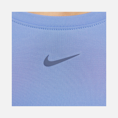 Nike One Classic Dri-FIT Women's Long-Sleeve Top -Royal Pulse/Black