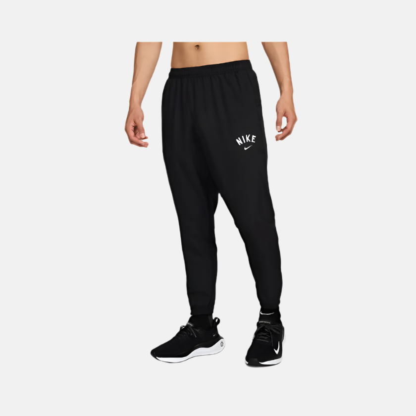 Nike Challenger Men's Dri-FIT Woven Running Trousers -Black/White