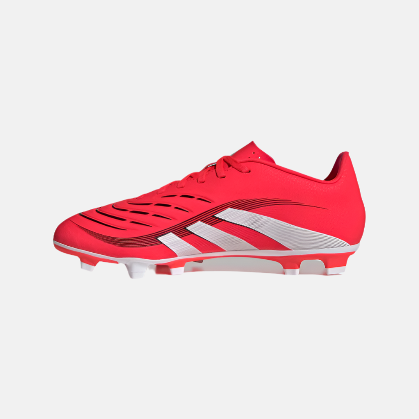 Adidas Predator Club Firm Multi-Ground Men's Football Shoes -Lucid Red/Cloud White/Core Black