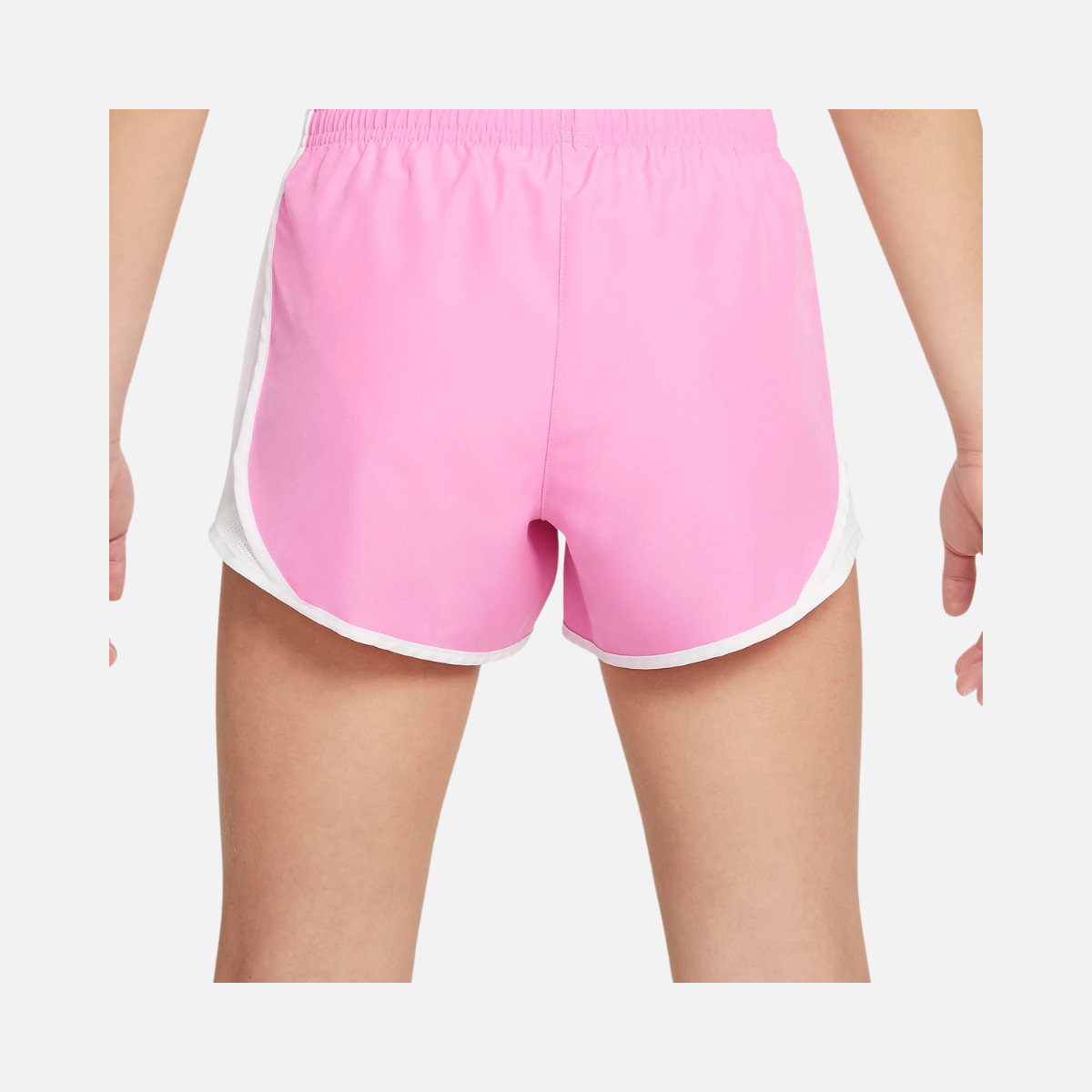 Nike Tempo Girls Dri-Fit Running Shorts -Playful Pink/White/White/White
