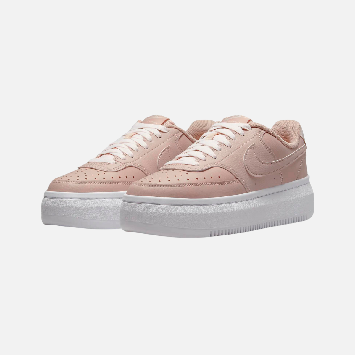 Nike Court Vision Alta Women's Lifestyle Shoes -Pink Oxford/White/Light Soft Pink/Pink Oxford