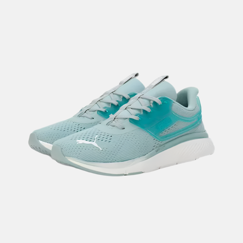 Puma Softride Pro Echo Consonance Women's Running Shoes - Turquoise Surf-Warm White