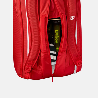 Wilson Super Tour 15 Pack Tennis Bag – Red