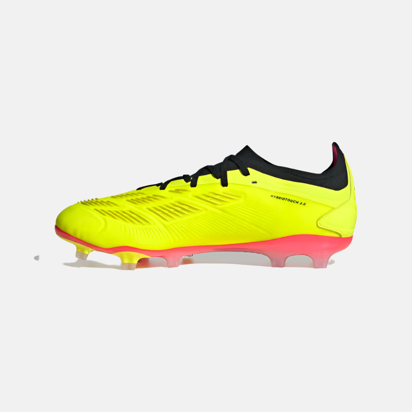 Adidas Predator 24 Pro Firm Ground Football Shoes -Team Solar Yellow 2/Core Black/Solar Red
