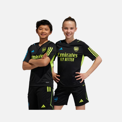 Adidas Arsenal Tiro 23 Kids Unisex Football Jersey (7-14 Year)  -Black