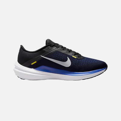 Nike Winflo 10 Men's Road Running Shoes - Black/Racer Blue/High Voltage/Wolf Grey