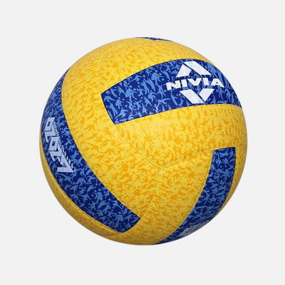 Nivia G-2020 PU Moulded Volleyball -Yellow/Blue