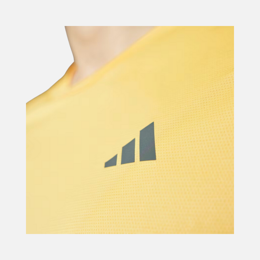 Adidas Adizero Men's Running T-shirt -Semi Spark/Grey Six