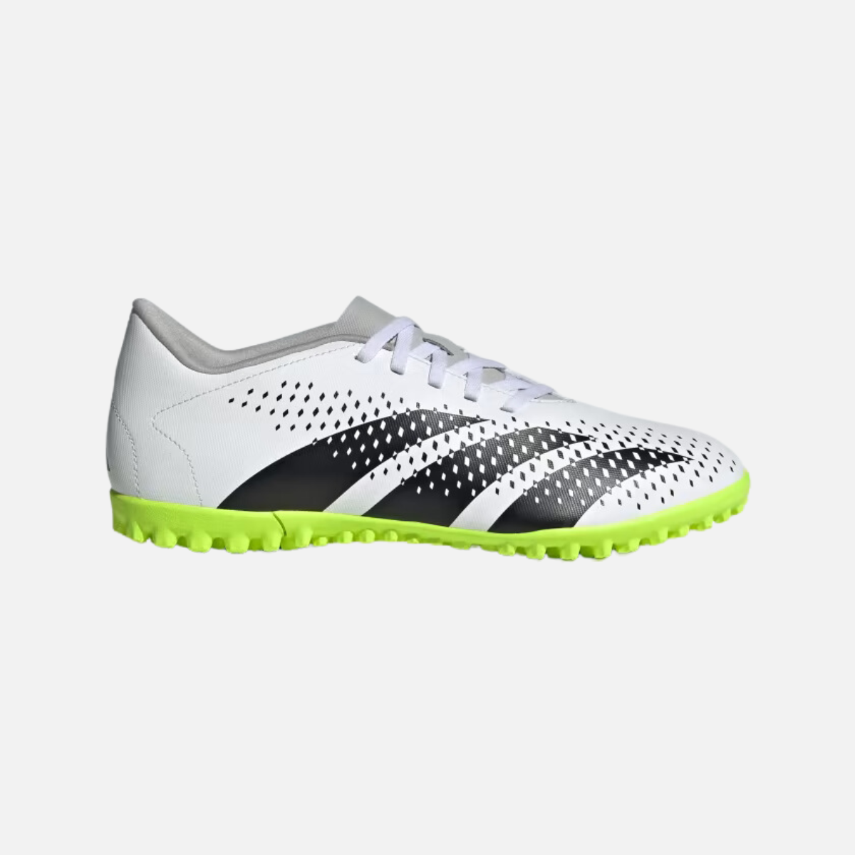Adidas Predator Accuracy.4 Unisex Football Soccer Shoes -Cloud White/Core Black/Lucid Lemon