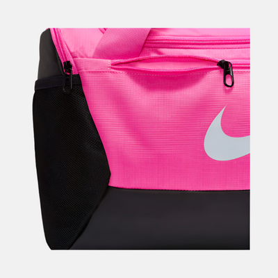 Nike Brasilia 9.5 Training Duffel Bag 41L -Laser Fuchsia/Black/White