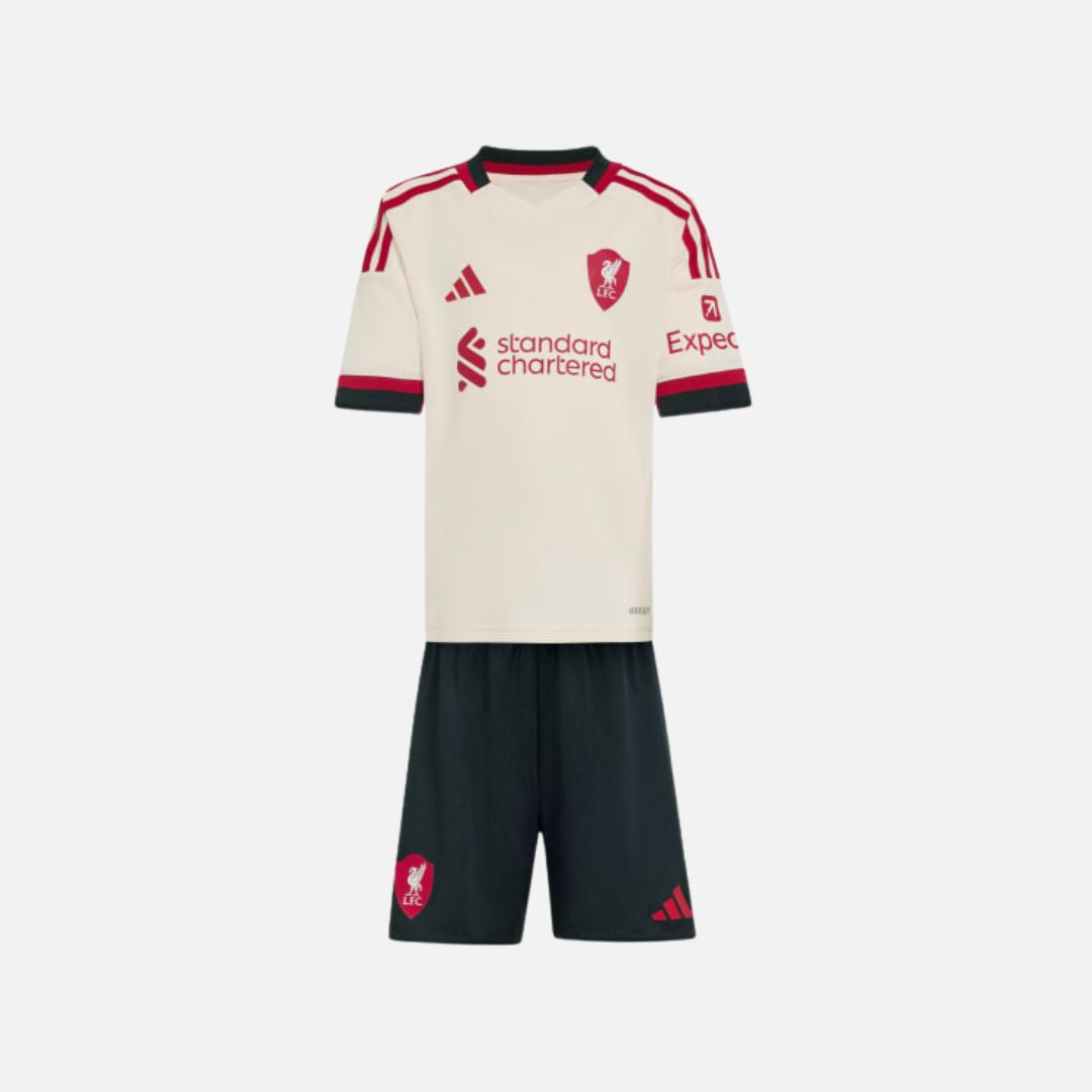 Adidas Kids Liverpool FC 25/26 Away Mini Kit Kids