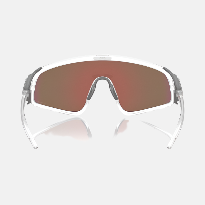 Oakley Latch Panel Matte Clear/Prizm Violet Mirror Lenses – Gambol